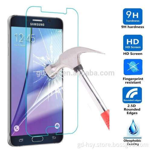 HUYSHE fingerprint resistant tempered glass 9h hardness screen protector for Samsung Galaxy J1 2016
